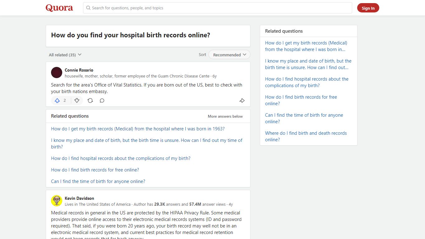 How to find your hospital birth records online - Quora